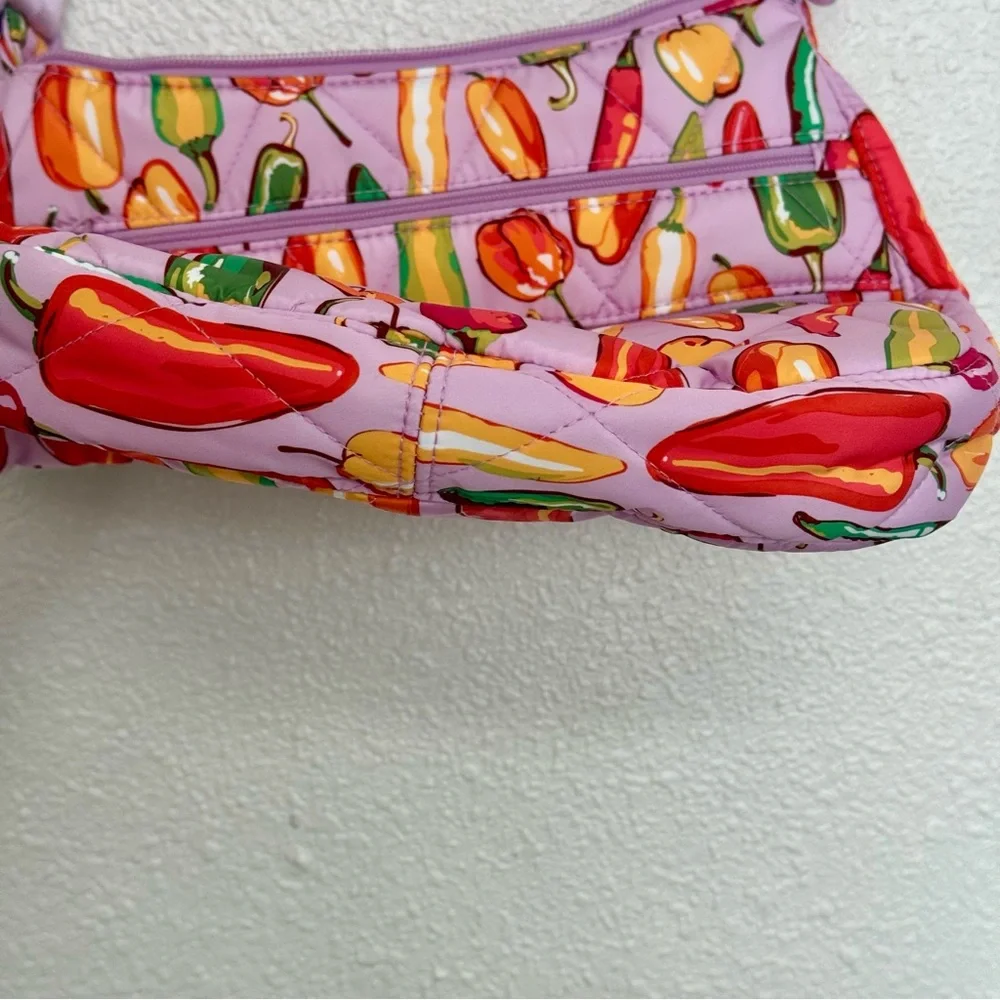 Vera Bradley New‎ Spice It Up Heritage Trio Zip Hipster Crossbody Bag Purse